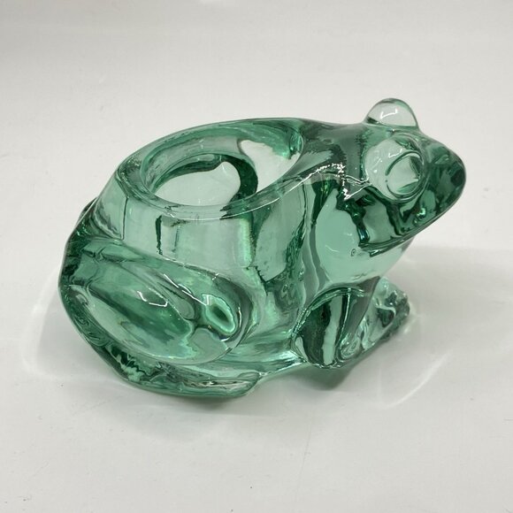 Vintage Indiana Glass Frog Votive Candle Holder - Picture 4 of 10